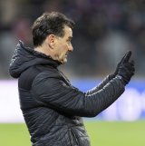 Image d'illustration - Didier Tholot entraîneur du FC Sion lors du match contre Zurich le 25 février 2025